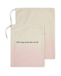 Pink Produce Bag 2 Pack