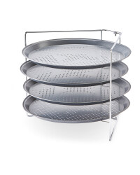 Kirkton House Pizza Trays Stand Set