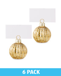 Placecard Holders 6 Pack - Gold