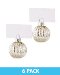 Placecard Holders 6 Pack - Silver