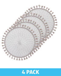Grey Placemats 4 Pack