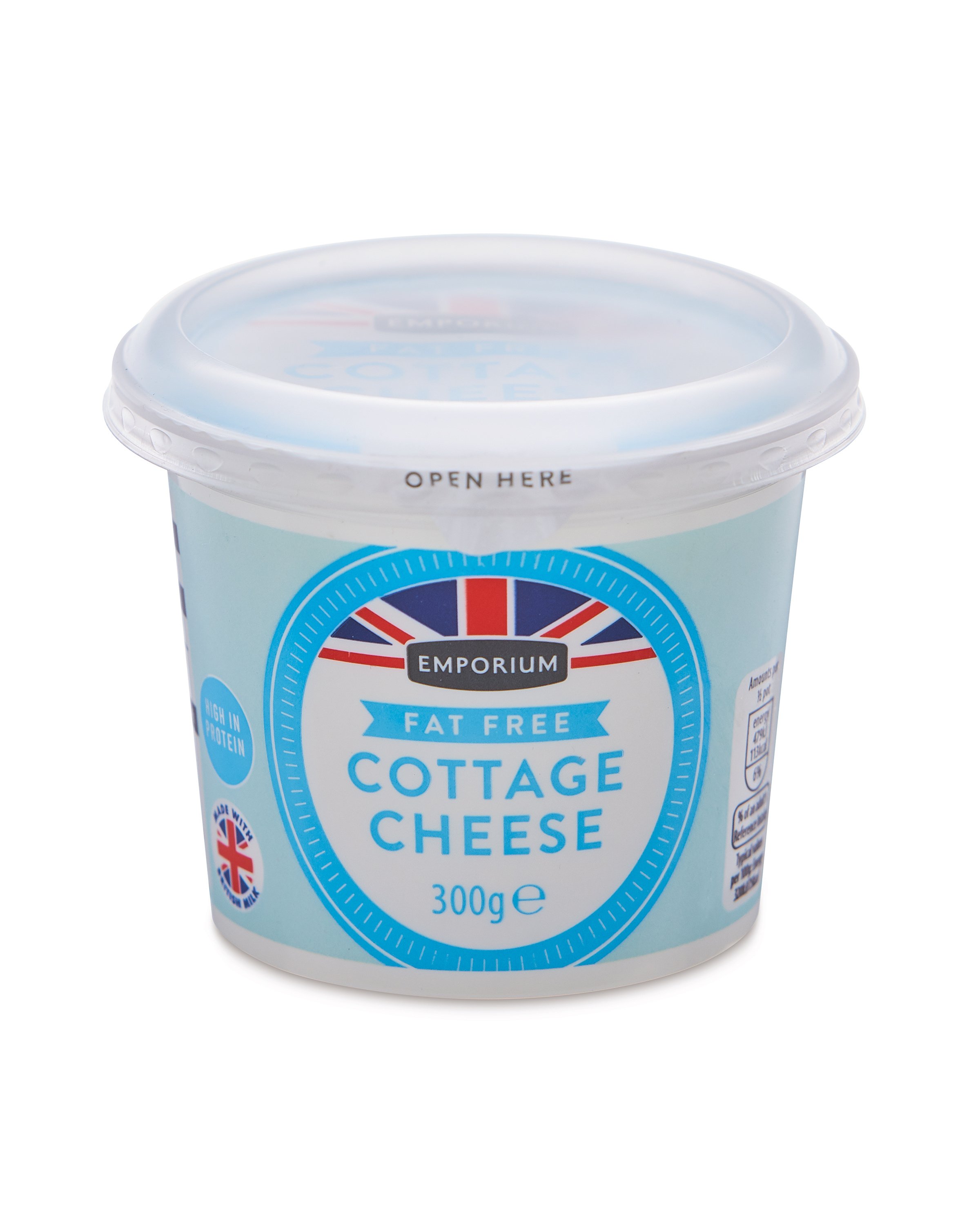 Plain 0 Fat Cottage Cheese Aldi Uk