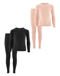 Plain Junior Base Layer Set