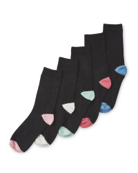 Avenue Ladies' Plains Socks 5-Pack