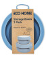 Eco Home Snack Pot 2 Pack - Blue