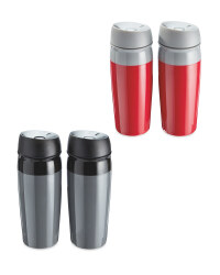 Plastic Travel Mug 2-Pack