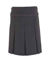 Lily & Dan Pleated Skirt - Grey