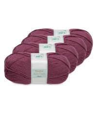 So Crafty Plum Double Knit Yarn