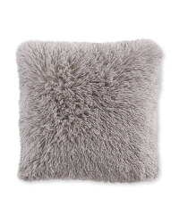 Kirkton House Plush Cushion - Dark Grey