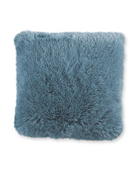 Kirkton House Plush Cushion - Duck Egg Blue