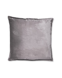 Plush Cushion - Grey