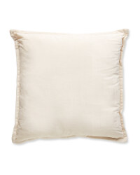 Plush Cushion - Off White