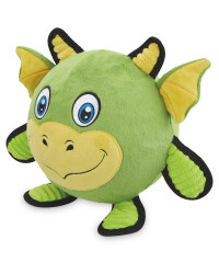 Plush Football Dragon Dog Toy