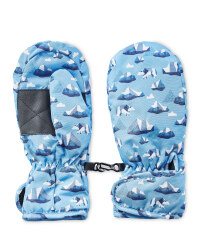 Crane Polar Bear Mittens