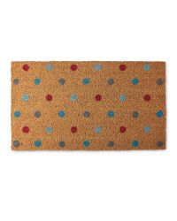 Kirkton House Polka Dot Coir Mat