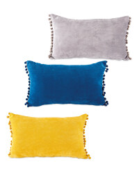 Kirkton House Pom Pom Cushion