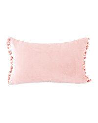 Kirkton House Pom Pom Cushion - Pink