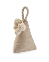 Pom Pom Doorstop - Natural