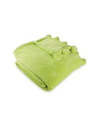 Pom Pom Throw - Lime