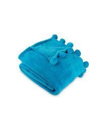 Pom Pom Throw - Ocean