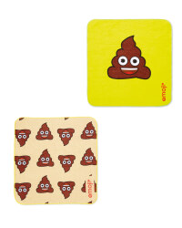 Poo Emoji® Magic Cloth 2-Pack