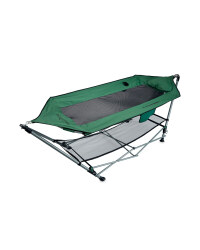 Portable Hammock with Stand - Green