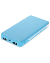 Portable Power Bank - Blue