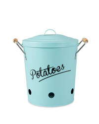 Potato Storage Canister - Green