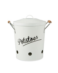 Potato Storage Canister - Off White