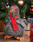 Poultry Plush Dog Toy - Grey
