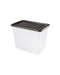 Premier 80L Storage Box - Black