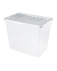 Premier 80L Storage Box - Silver