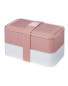 Premium Double Decker Lunch Box - Pink