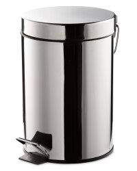 Premium Soft Close 3L Bathroom Bin - Chrome