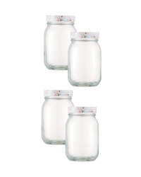 Preserving Jars 4 - Pack