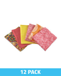 Paisley Fabric Fat Quarters 12 Pack