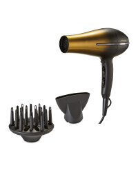 Visage Professional Hairdryer - Black/Gold