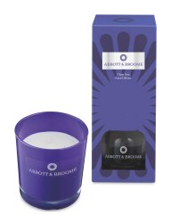 Purple Reed & Candle Set
