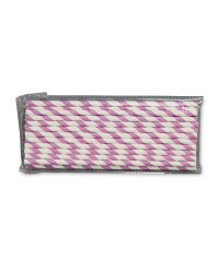 Purple Stripe Paper Straws