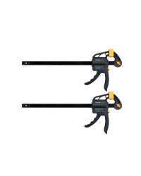 Quick Ratcheting Bar Clamps 2 Pack