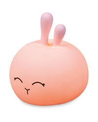 Rabbit Silicone Night Light - Pink