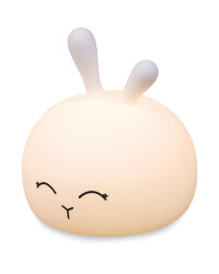 Rabbit Silicone Night Light - White