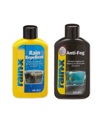 Rain X Rain & Fog Repellent 2 Pack