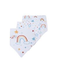 Rainbow Dribble Bibs 3 Pack