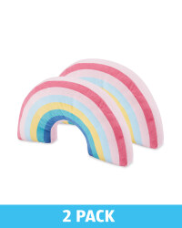 Rainbow Shaped Cushion 2 Pack
