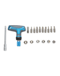 Ratchet T-Handle Screwdriver Set