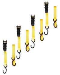 Ratchet Tie Down 25mm 4 Pack