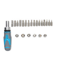 Ratchet Wrench and Screwdriver Set