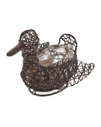 Gardenline Duck Planter - Brown