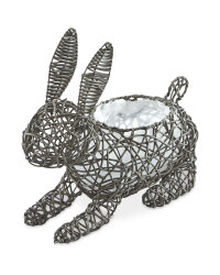 Gardenline Rabbit Planter - Grey